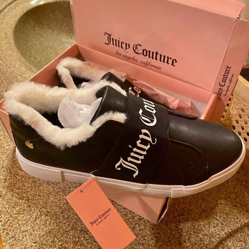 Juicy Couture Tennis shoes size 8 black